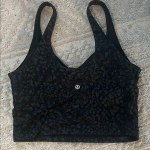 lululemon Align Tank Top Wild Thing Camo Deep Coal